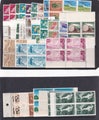 1960 Pictorial in blocks of 4.