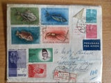 Indonesia postal cover 1963