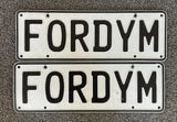 Ford plates