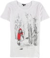 TRULY MADLY DEEPLY Womens Red Riding Hood Graphic T-Shirt, NWT