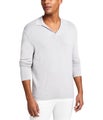 And Now This Mens Ribbed Collar Polo Sweater