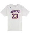 Adidas Mens Lakers 23 Graphic T-Shirt