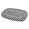 Pawz Dog Bed Calming Pet Checkered Plush Bed Soft Washable Bed Non-Slip XL Size