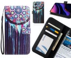 Oppo A17 case 3 card leather wallet case printed ID