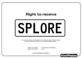 “ SOLORE “ Personal plates