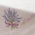Vervaco Embroidery Table Runner Kit - Lavender (80 x 80cm)
