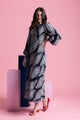Seeking Lola Elegant Dress - Navy Whisper