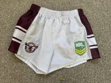 Manly Rugby League Shorts Size Small