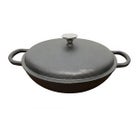 30cm Cast Iron Double Handle Pot Frying Pan $$Clearance Sale$$