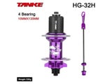 120 Click Hub Bearing Front Rear Disc Brake Bicycle Hubs