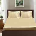 Ramesses Casablanca Polyester Satin Fitted Sheet Combo Set