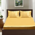 Ramesses Casablanca Polyester Satin Fitted Sheet Combo Set