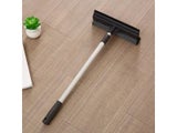 2 In 1 Retractable Pole Squeegee For Window And Glass Cleaning