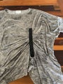 K K woman’s top Silver XL
