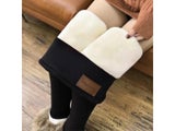 High Waist Ultra Thick Imitation Lamb Velvet Leggings