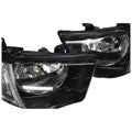 Clear Headlights Pair LH+RH Mitsubishi Triton MN Series (2009 - 2015)