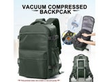 Travel Cabin Airplane Vacuum Compression Laptop Backpack