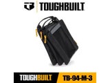 3 Pack Fastener Storage Tool Bags For Toughbuilt