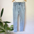 A Brand Dropped Skinny Size 28 Light-Wash Jeans