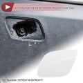 Front Left Bumper Trim Nozzle Cover for Volvo XC60 (2009-2013) White
