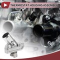 Engine Coolant Thermostat Housing Assembly for Infiniti G FX EX EX35