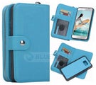 Samsung Galaxy Note 5 Zipper Wallet Case LightBlue