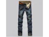 Business Straight Stretch Slim Fit Men's Casual Jeans