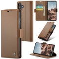 Samsung Galaxy A55 5G Pu Wallet Case [Brown]