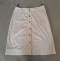 SPORTSCRAFT Women's 100% Cotton Beige Skirt, Size 10