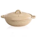 Japanese Cocer Clay Pot - 4th-market Donabe Casserole Pot - Size 9 Yellow