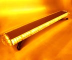 38" 72 LED Beacon Amber LED Emergency Strobe Light Warning Flashing Light Bar