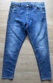 M&S Mid Blue Skinny Mid Blue Regular Jeans - Size 16