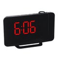 Digital Curve LED Projector Alarm Clock with White Light for Bedroom, Ceiling...