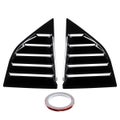 Window Scoops Louver Vent For Dodge Challenger XE PP 08 - 17