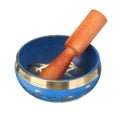 9 . 5cm Buddhism Tibetan Meditation Yoga Singing Bowl Mallet Nepal Chakra