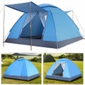 3 - 4 Person Automatic Camping Tent Portable Waterproof Sunshade Canopy Beach Tr