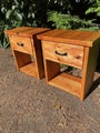 Macrocarpa Bedside Tables
