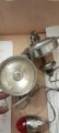 Vintage bike lamps and generator