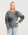 Seduce Aurelia Sweat - Grey