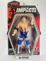 TNA Wrestling Deluxe Impact 2010 Series 2 AJ Styles signed MOC