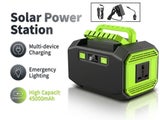 45000mAh Power Station Power Bank Solar Generator Portable Power Supply Camping