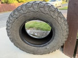 Mud Terrain Tyres off Ford Raptor