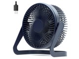 USB Desktop Fan 5 Inch Blue