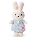 Miffy Handmade Plush Toy - Mint Dress with Flower Bag