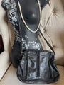 Vintage Genuine Leather Black Shoulder bag