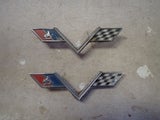 HT Holden Monaro flag badges
