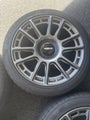 Like New- Rotiform Anthracite OZR Alloys &amp; Nexen Tyres