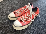 Peach Converse! Sz. 6