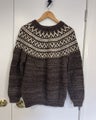 Vintage Brown Knit Jumper