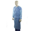 Bastion Polypropylene Isolation Gown Blue 1400x1370mm (Each)